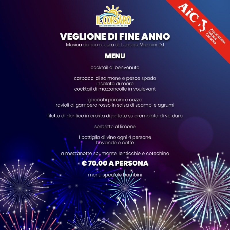 CAPODANNO AL CORSARO